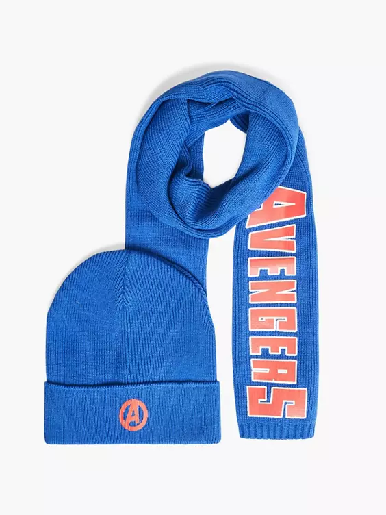 Avengers Set Schal Und Mütze 3 Avengers Set Schal Und Mütze