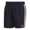 Adidas Short Length Colorblock 3-Streifen Badeshorts -Adidas 8012 HH9486 P