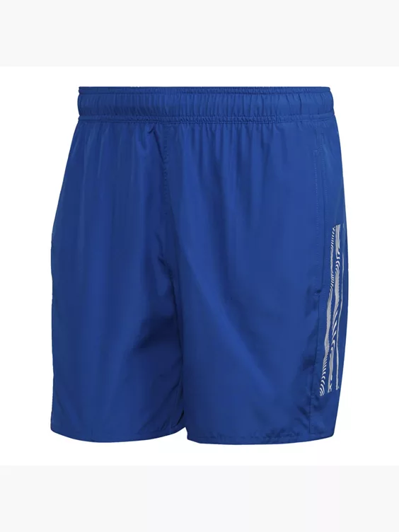 Adidas Short Length Mid 3-Streifen Badeshorts 3 Adidas Short Length Mid 3-Streifen Badeshorts