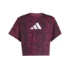 Adidas AEROREADY Animal-Print T-Shirt