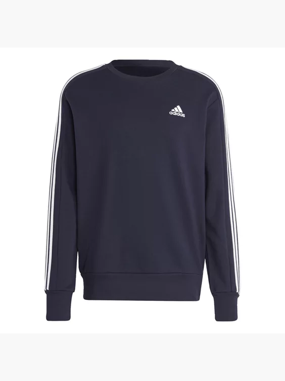 Adidas Essentials French Terry 3-Streifen Sweatshirt 3 Adidas Essentials French Terry 3-Streifen Sweatshirt