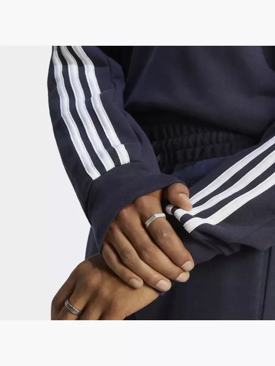 Adidas Essentials French Terry 3-Streifen Sweatshirt 5 Adidas Essentials French Terry 3-Streifen Sweatshirt – Bild 3